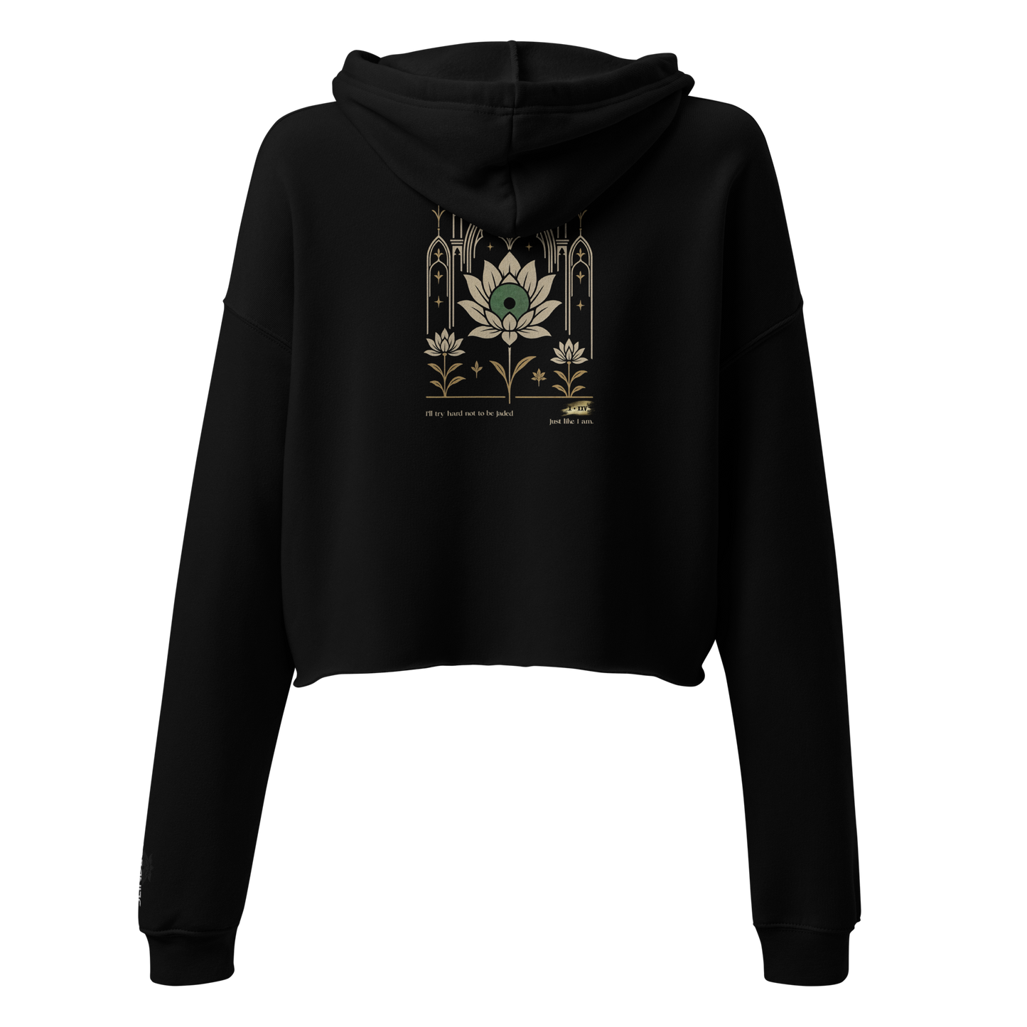 Jaded Blindlove Crop Hoodie
