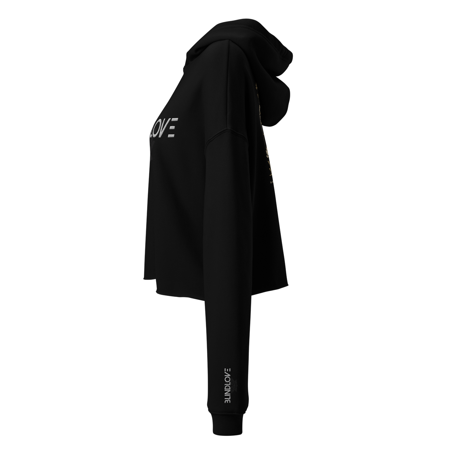 Jaded Blindlove Crop Hoodie